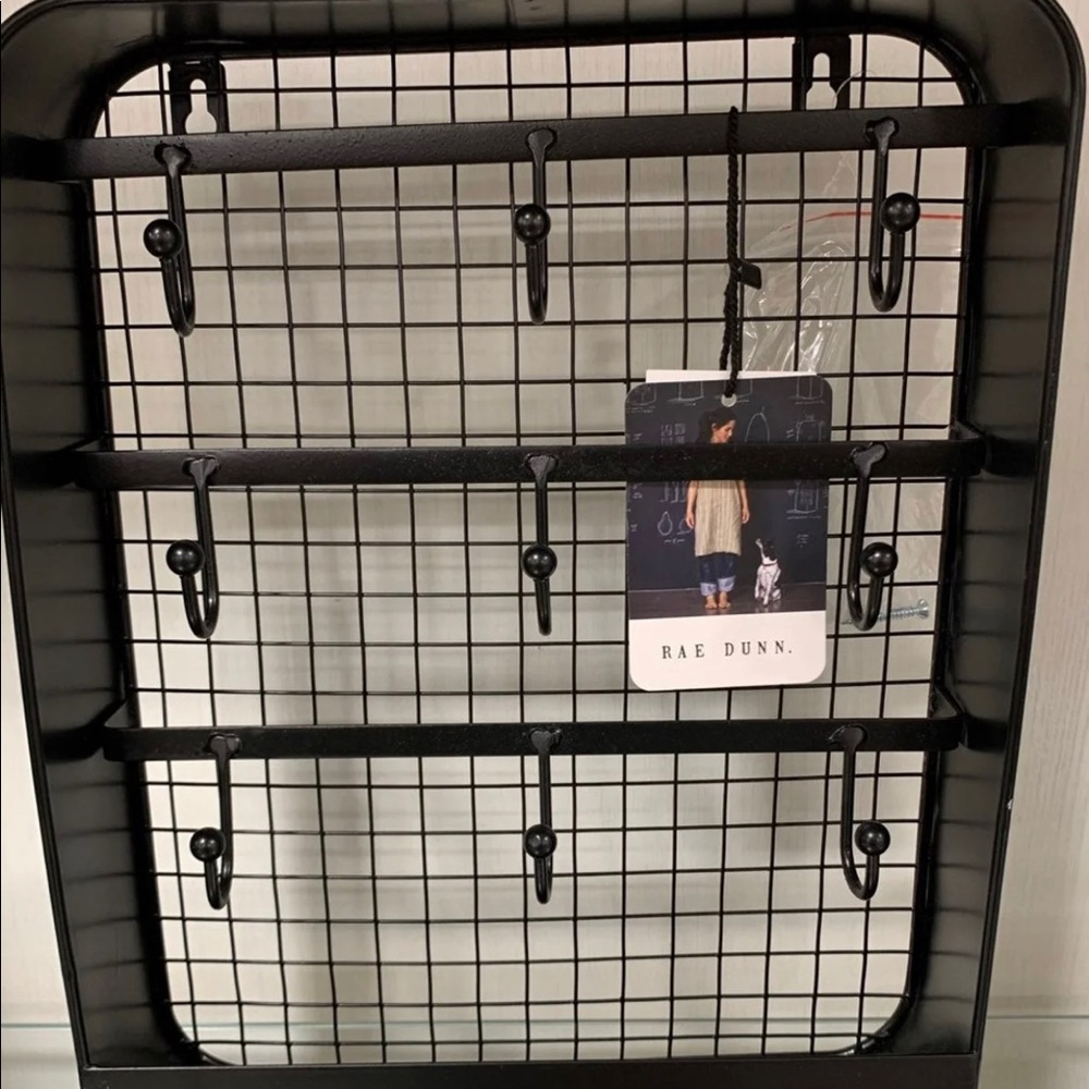 Rae Dunn metal keys holder